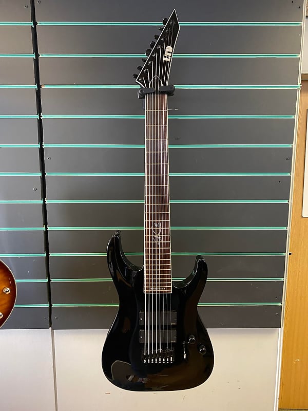 ESP LTD SC-806B Black 2011 8 String Baritone Electric Guitar