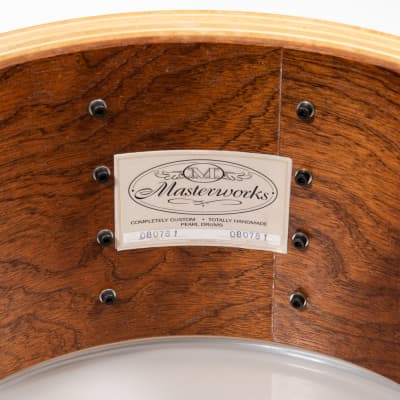 Pearl Masterworks 8x14 Snare (Hand-painted by John Douglas) image 7