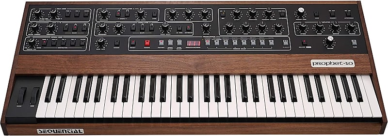 Sequential Prophet 10 Voice Reissue 61-Key Polyphonic Analog Synthesizer  Keyboard New //ARMENS// image 1