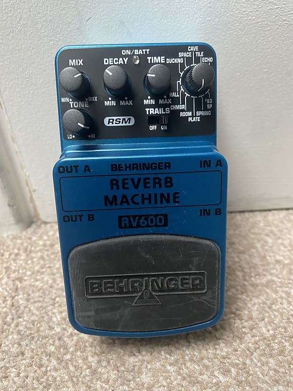 Behringer RV600 Reverb Machine Pedal | Reverb UK