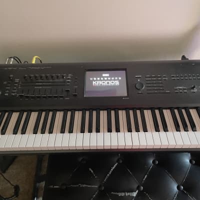 Korg Kronos 73 with hardshell case and cover