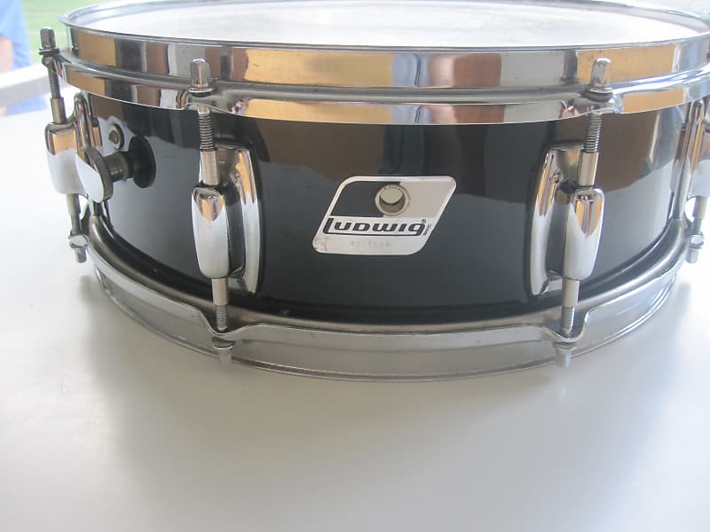 Ludwig Rocker II Snare Drum 1985 Black | Reverb