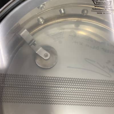 Russ McKinnon's First Snare Drum! (Barry Manilow, Tower of Power) Ludwig 14x5" Super-Sensitive Snare Drum 1968 - SIGNED! image 17