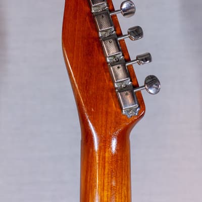 Rice Custom Natural Wood Electric guitar image 4