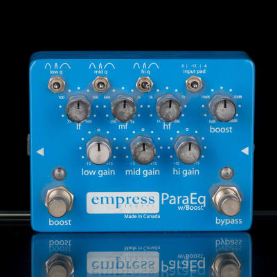 Used Empress ParaEQ with Boost EQ Effect Pedal with Box image 2