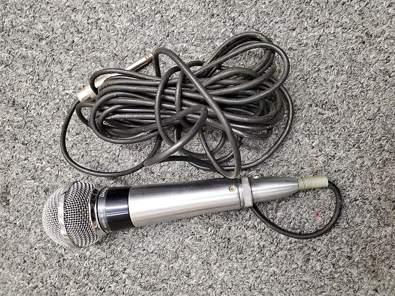 Vintage Shure wired outlets microphone