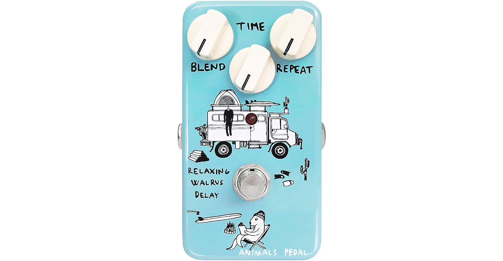 Animals Pedal Relaxing Walrus Delay V1 | Reverb