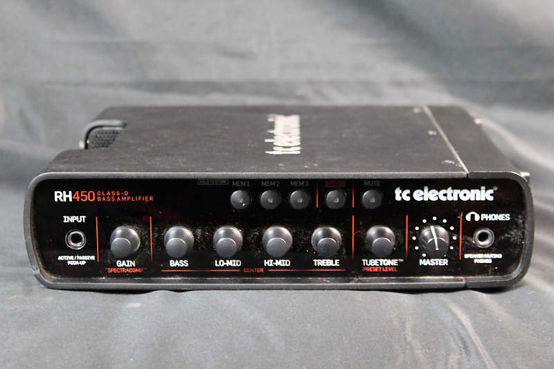 TC Electronic RH450 450w Bass Amp Head 2010s - Black