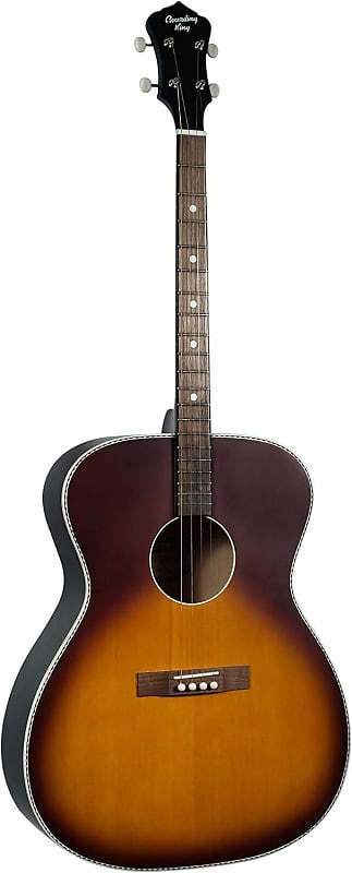Recording King 4 String Acoustic Guitar, Right, Tobacco Sunburst (ROST-7-TS) image 1