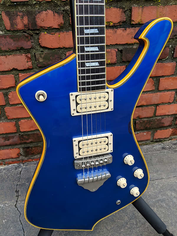1979 Blue Greco Mirage/Iceman M-1000 - Rick Nielsen Model! | Reverb