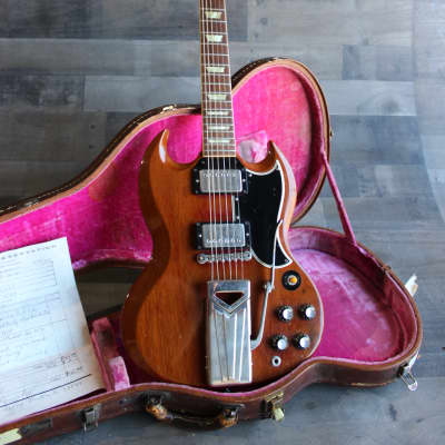 Gibson Les Paul SG Standard with Sideways vibrola  1961 Cherry image 16