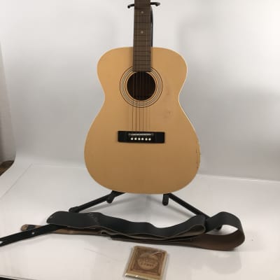 Harmony Steel Reinforced Neck Acoustic Guitar w/ Hard Case for sale