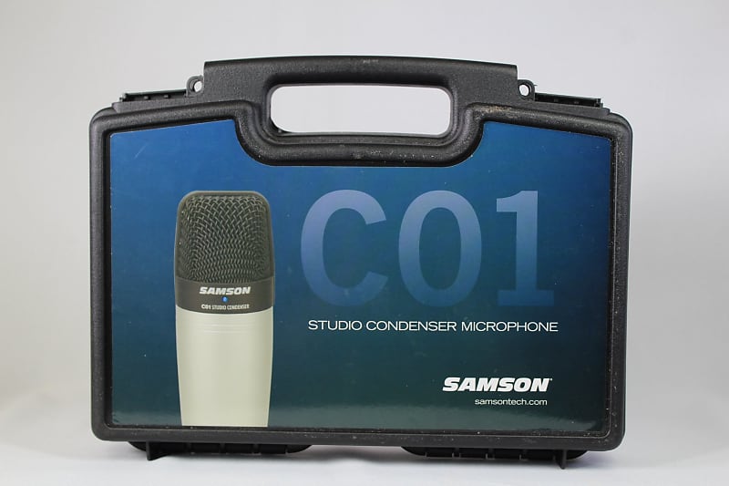 Samson C01 Condenser Microphone with Case and Clip (Used) | Reverb