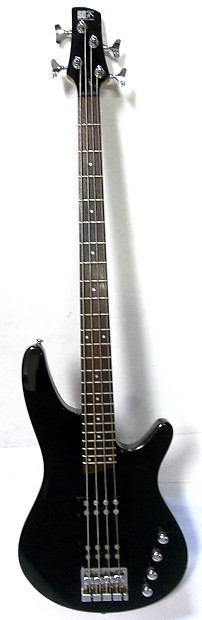 Ibanez Soundgear SRX300 4-String Electric Bass Guitar in Black Speckle Finish image 1