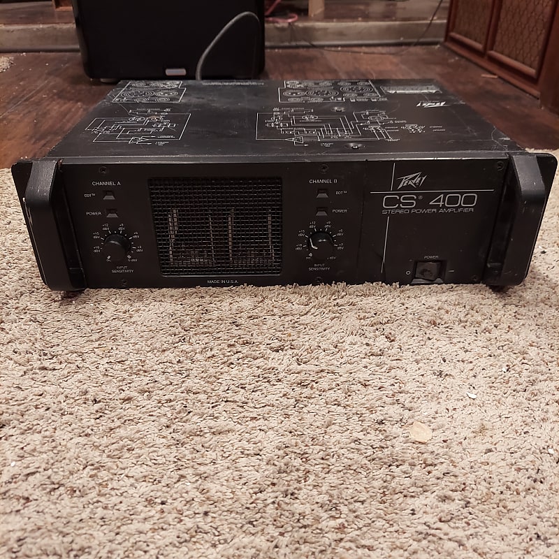 Peavey CS 400 amplifier Reverb