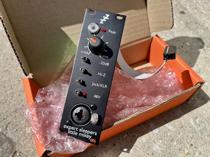 Expert Sleepers Little Mikey Mic Line Preamp Eurorack Module