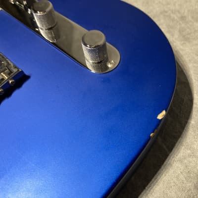Fender  Telecaster  2013 Satin ocean blue candy image 12