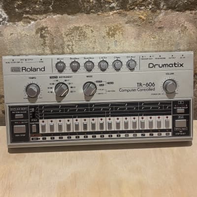 Roland TR-606 Drumatix 1980s - Silver