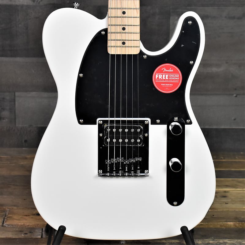 Squier Sonic Esquire H, Maple Fingerboard, Black Pickguard