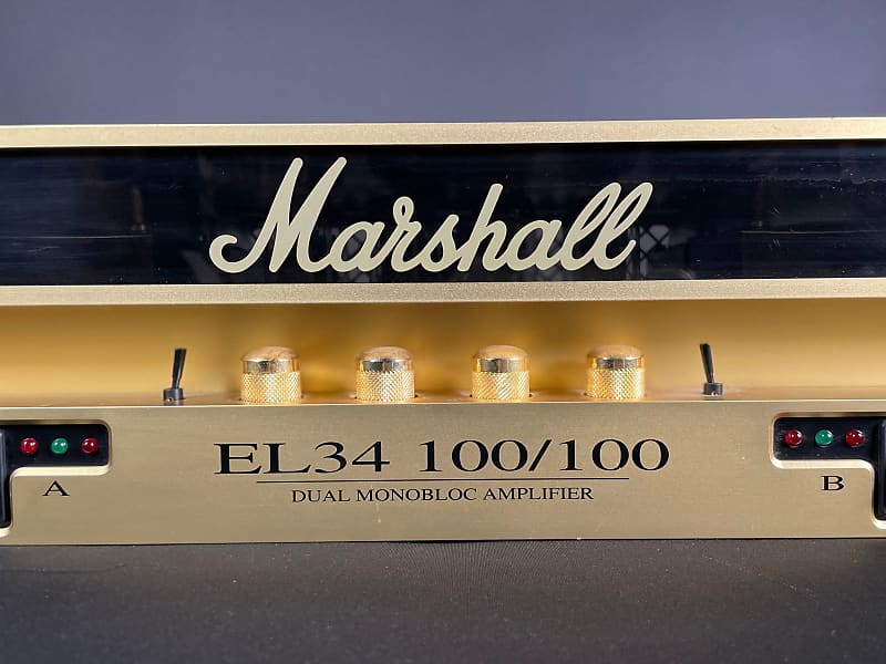 Marshall EL34 100/100 Dual Monoblock Rack Power Amp | Reverb