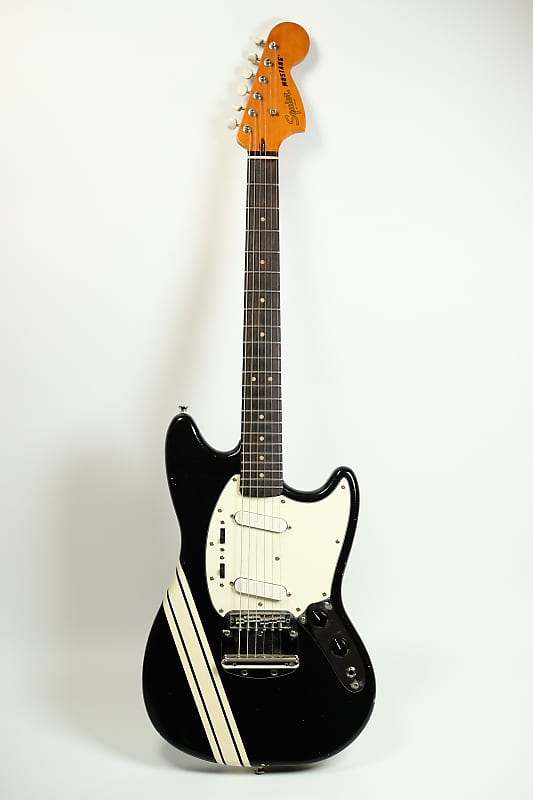 Squier Classic Vibe Competition Mustang Black, Relic