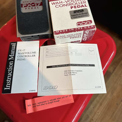 Reverb.com listing, price, conditions, and images for dod-fx17-wah-volume