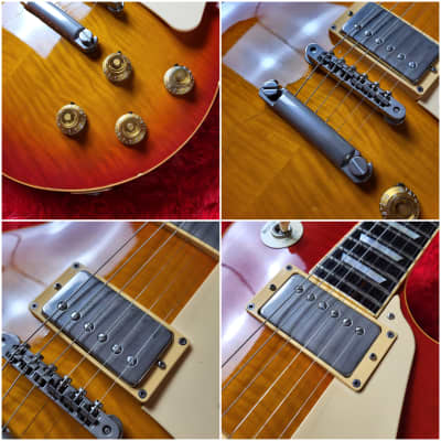 Rare Aria Pro II LS-800 Leopard Model 1980 - Cherry Sunburst