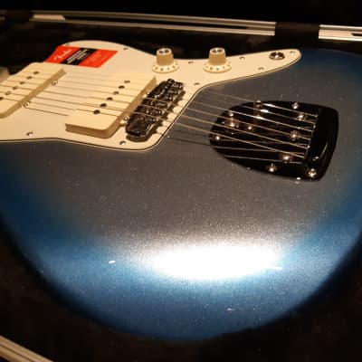 Fender Limited Edition American Professional Jazzmaster 2020 Sky Blue Metallic with Aluminum Neck image 3