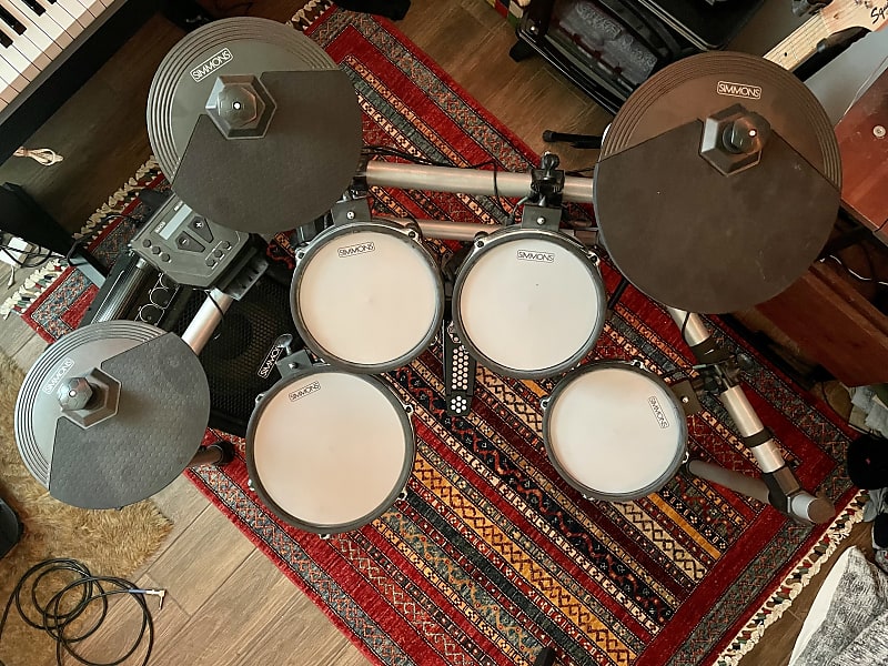 Simmons Drum Kit and Amp | Reverb