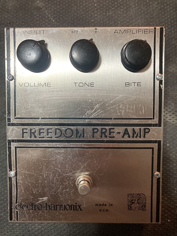 ElectroHarmonix Freedom Pre Amp 1970s Chrome Reverb