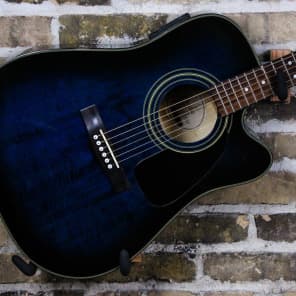 Fender DG22CE Acoustic Electric Guitar Reverb