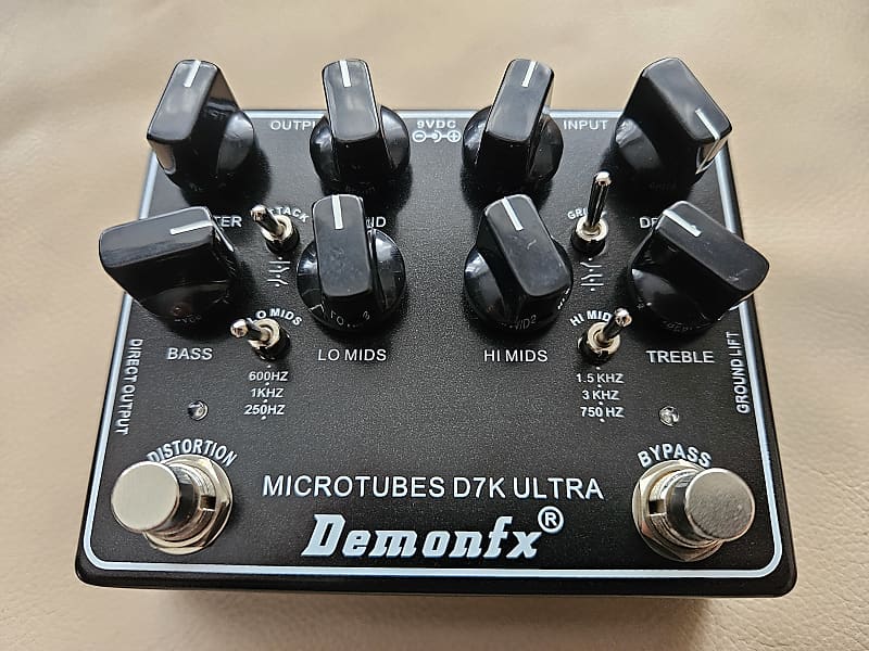 Demonfx Gladiator Dual Channel Overdrive Preamp Effects Demonfx