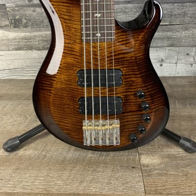 PRS Gary Grainger Signature 5-String 10-Top with Rosewood Fretboard Black Gold Burst for sale