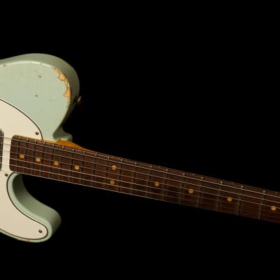 Fender Telecaster '63 Heavy Relic Aged Sonic Blue image 8