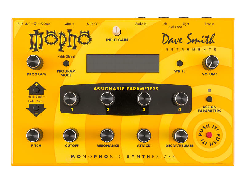 Dave Smith Instruments Mopho モーフォ!極上アナログシンセ Dave Smith Instruments Mopho モーフォ!極上アナログシンセ