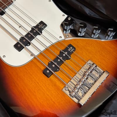 Sadowsky SMX MetroExpress Vintage JJ 5-String Fretless Tobacco Sunburst Electric Bass Guitar image 7