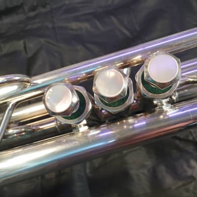 Schilke Custom Made B5 Professional Trumpet-Copper Bell Silver Plated-Mint Cond! image 15