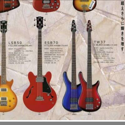 Tokai ESB70 Bass Left Handed 2006 Medium Scale 32 inches image 16