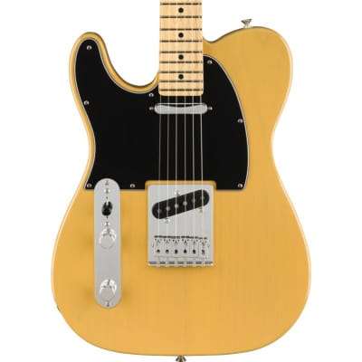 Fender Player Telecaster Left Hand Butterscotch Blonde Maple Neck for sale