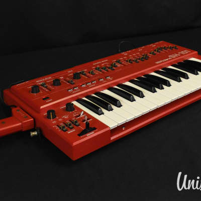 Roland SH-101 Red Vintage Monophonic Synthesizer W/ MGS-1 Modalation Grib image 18