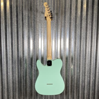 G&L USA Limited Edition ASAT Classic Thinline Semi Hollow Surf Green Guitar & Bag #8038 Used image 11