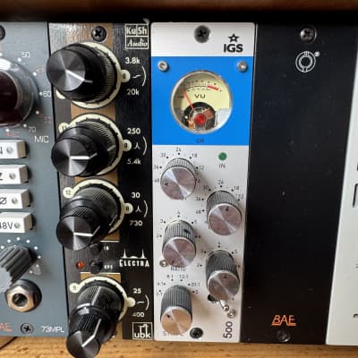 IGS Audio 576 Blue Stripe 500 Series FET Compressor Module