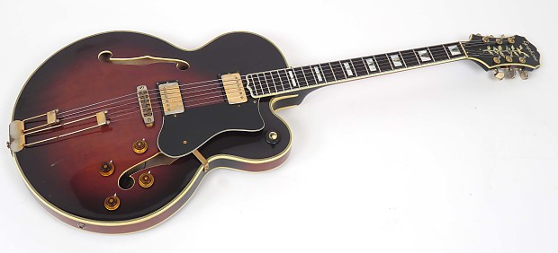 Epiphone Emperor Thin 1981 Vintage Sunburst Matsumoku | Reverb