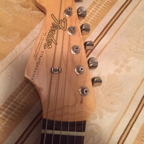 HENDRIX! Left Handed Fender American vintage series 1965 Stratocaster Three tone sunburst image 2