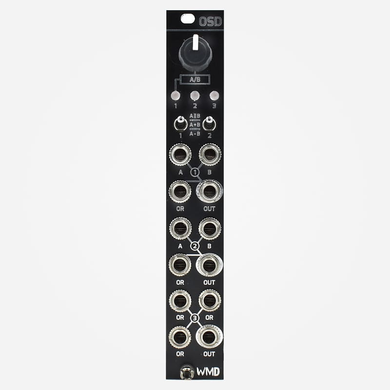 WMD OSD Or/Sum/Difference Eurorack Mixer and Continuous Logic Reverb
