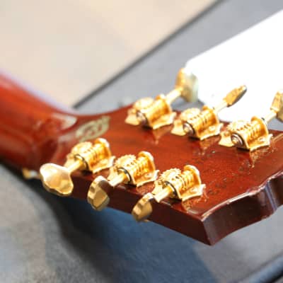 2007 Gibson Custom Shop Ren Ferguson Masterbuild J-45 Quilted Mahogany Custom Acoustic/ Electric Guitar Honey Burst w/ Double Pickguard + COA OHSC image 20