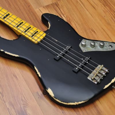 Vintage VJ74 Icon Bass - Distressed Black image 5