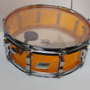 Rare! Ludwig 1970's Orange Vistalite 5x14" Snare Drum - No Issues - Very Clean!