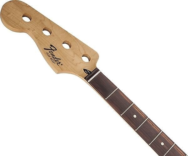 NEW LEFTY Fender Jazz Bass Replacement Neck Rosewood Med Reverb
