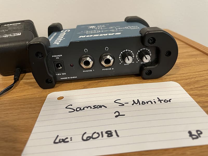 Samson s discount monitor headphone amp